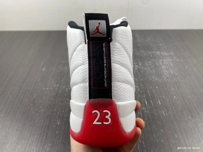 Rep 12 Air Jordan Cherry 130690-110 Retro 0701